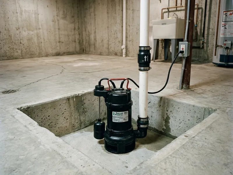 Sump Pump Installation Plumber in Green Acres, ND